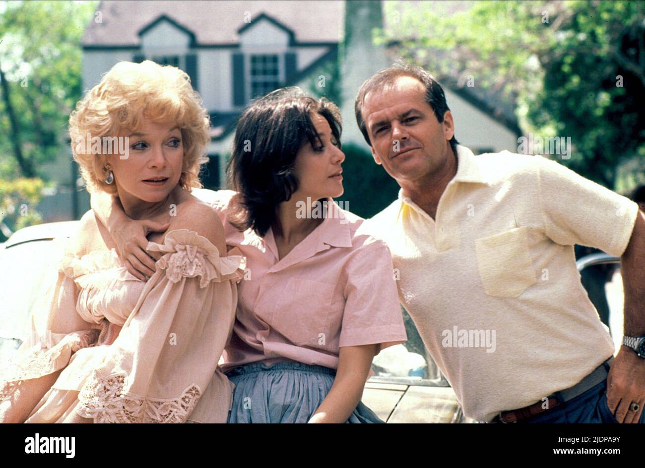 MACLAINE,WINGER,NICHOLSON, TERMS OF ENDEARMENT, 1983 Stock Photo