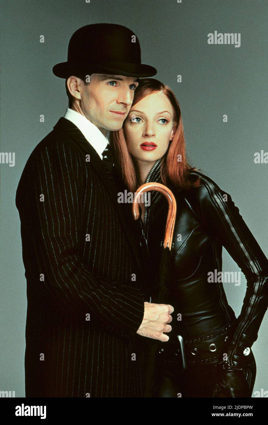 FIENNES,THURMAN, THE AVENGERS, 1998 Stock Photo