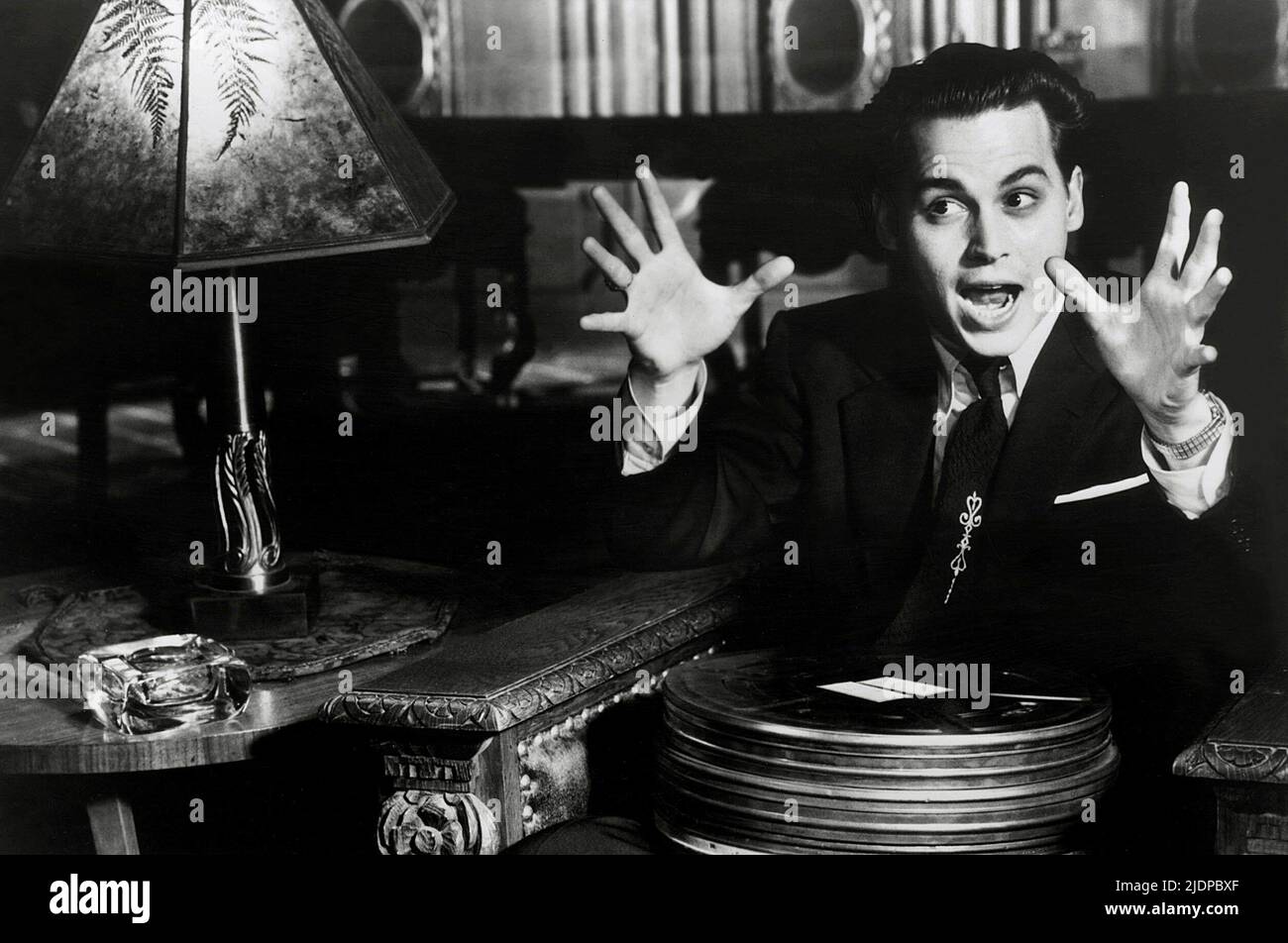 JOHNNY DEPP, ED WOOD, 1994 Stock Photo - Alamy