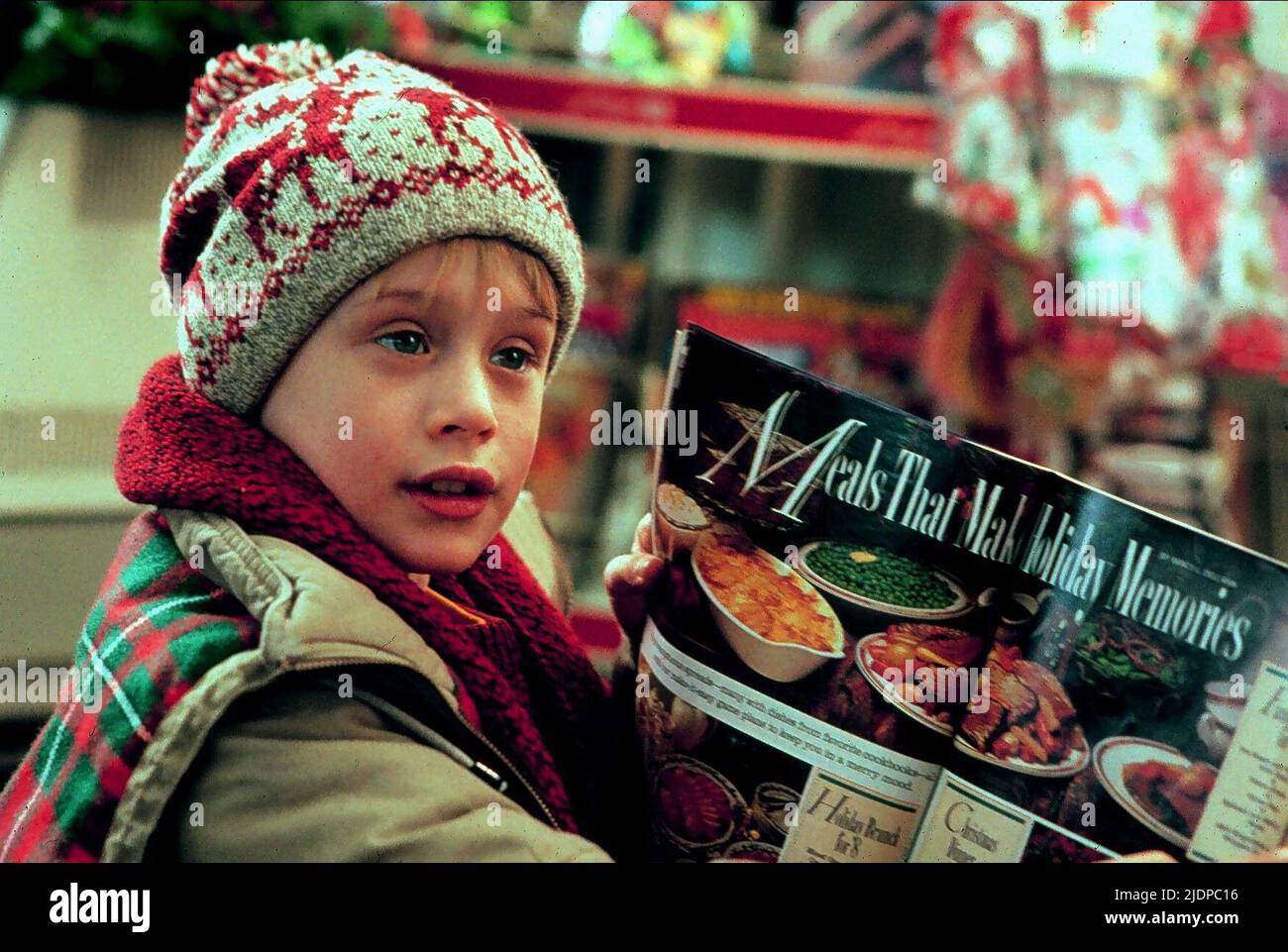 MACAULAY CULKIN, HOME ALONE, 1990 Stock Photo