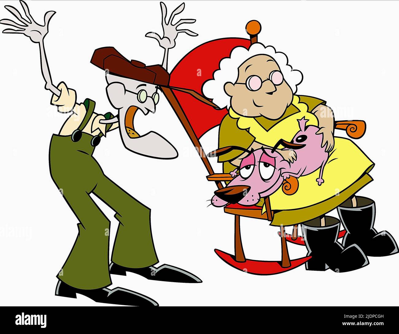 The cowardly dog hi-res stock photography and images - Alamy