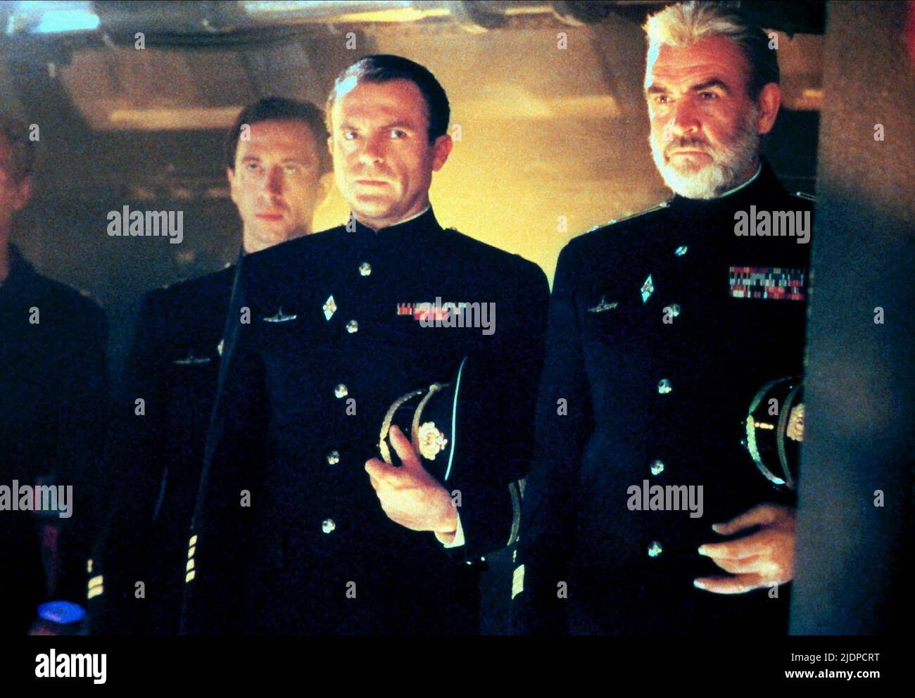 CARHART,NEILL,CONNERY, THE HUNT FOR RED OCTOBER, 1990 Stock Photo