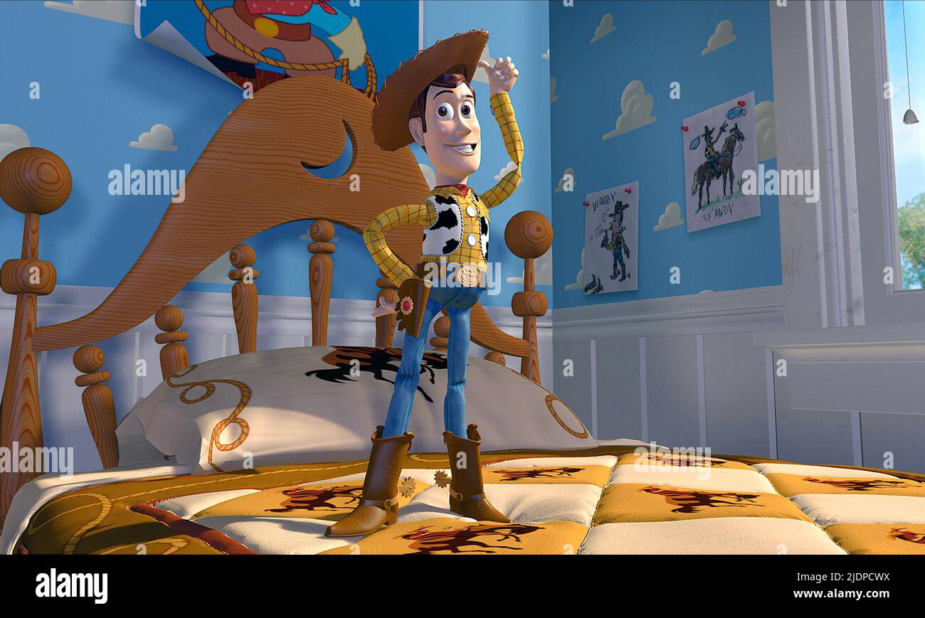 WOODY, TOY STORY, 1995 Stock Photo