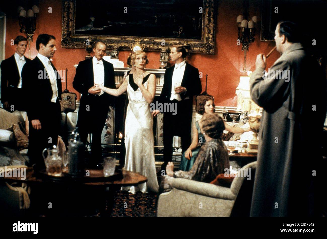 FOX,NORTHAM,DANCE,THOMAS,WILBY,BLAKLEY,SMITH,FRY, GOSFORD PARK, 2001 Stock Photo