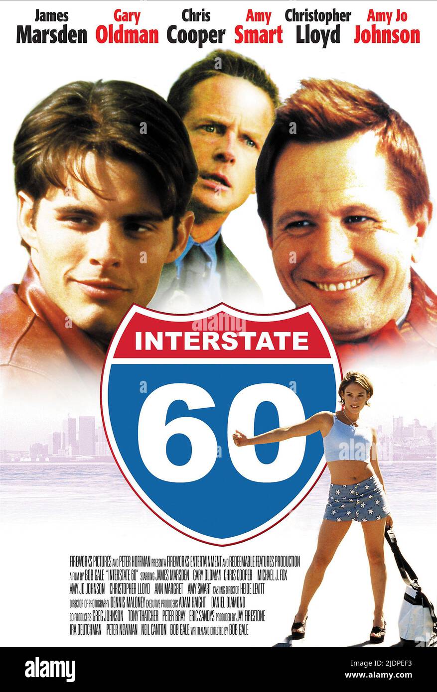 MARSDEN,FOX,POSTER, INTERSTATE 60: EPISODES OF THE ROAD, 2002 Stock Photo