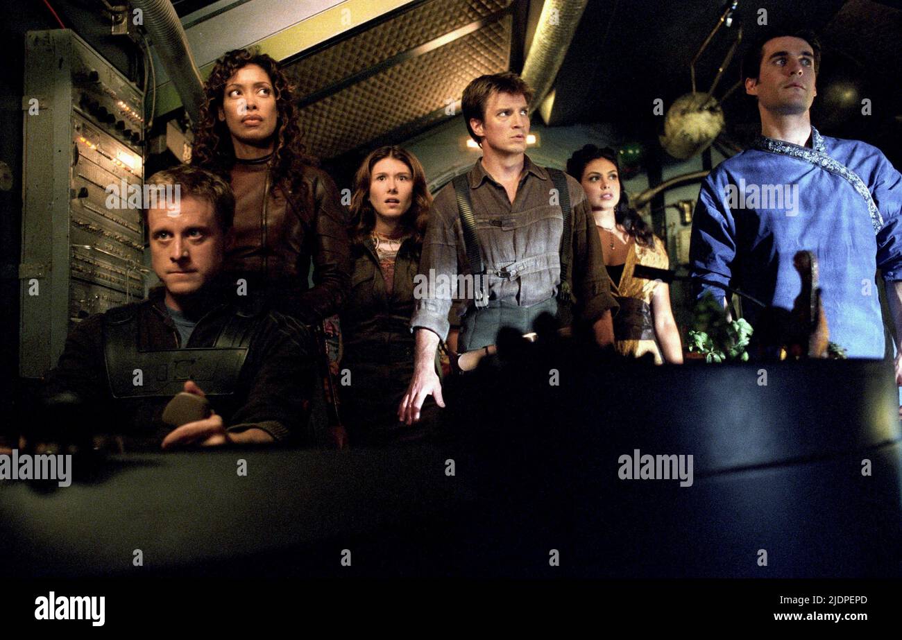 TUDYK,TORRES,STAITE,FILLION,BACCARIN,MAHER, SERENITY, 2005 Stock Photo