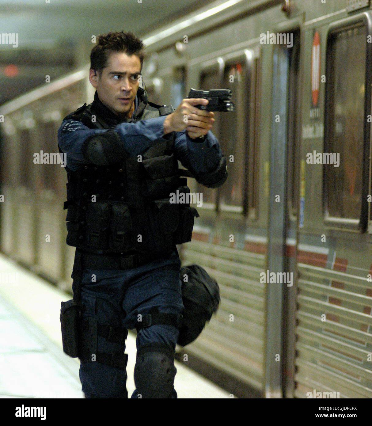 COLIN FARRELL, S.W.A.T., 2003 Stock Photo