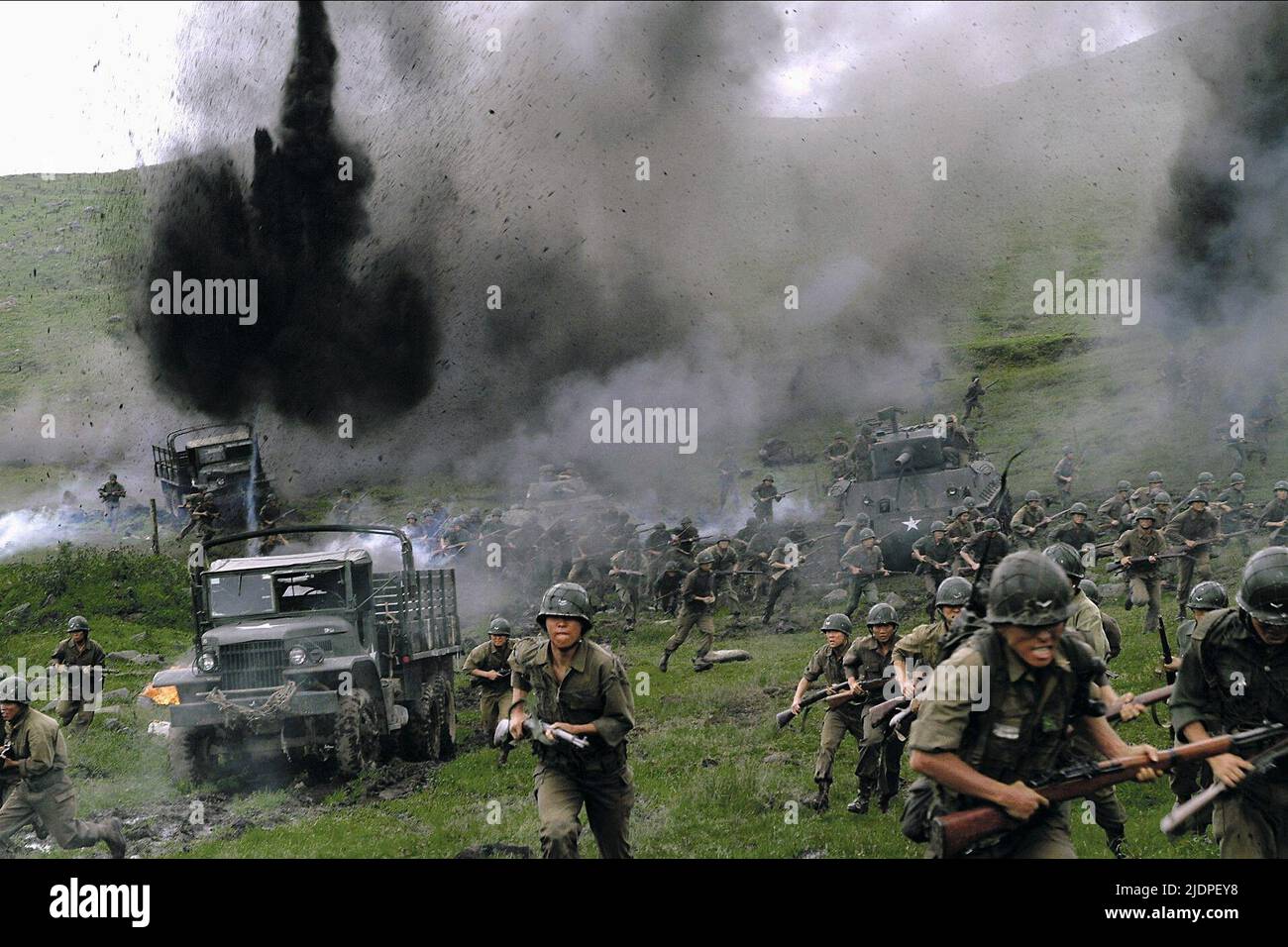 BATTLE SCENE, TAE GUK GI THE BROTHERHOOD OF WAR, 2004 Stock Photo Alamy