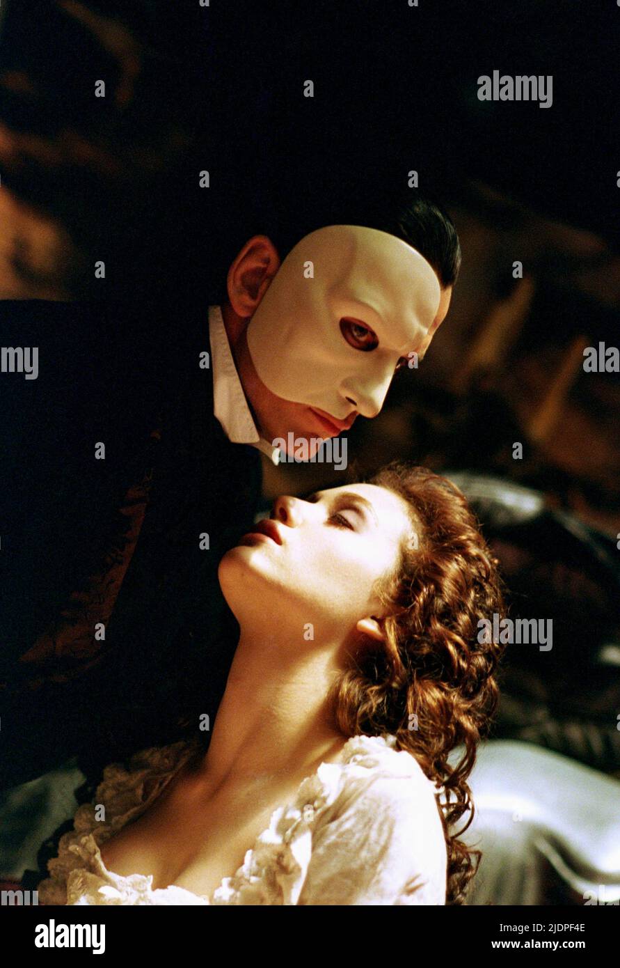 ROSSUM,BUTLER, THE PHANTOM OF THE OPERA, 2004 Stock Photo