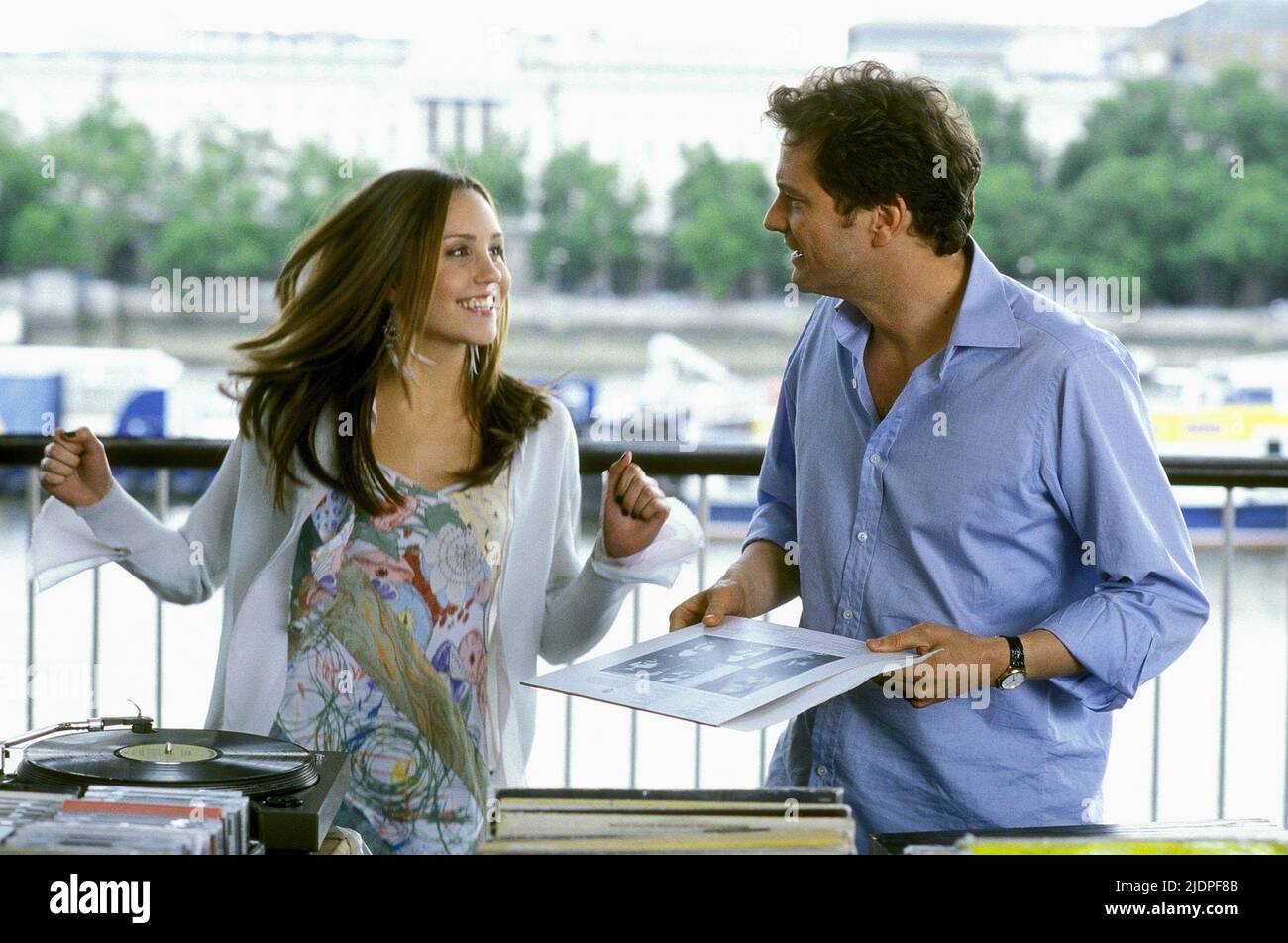 BYNES,FIRTH, WHAT A GIRL WANTS, 2003 Stock Photo