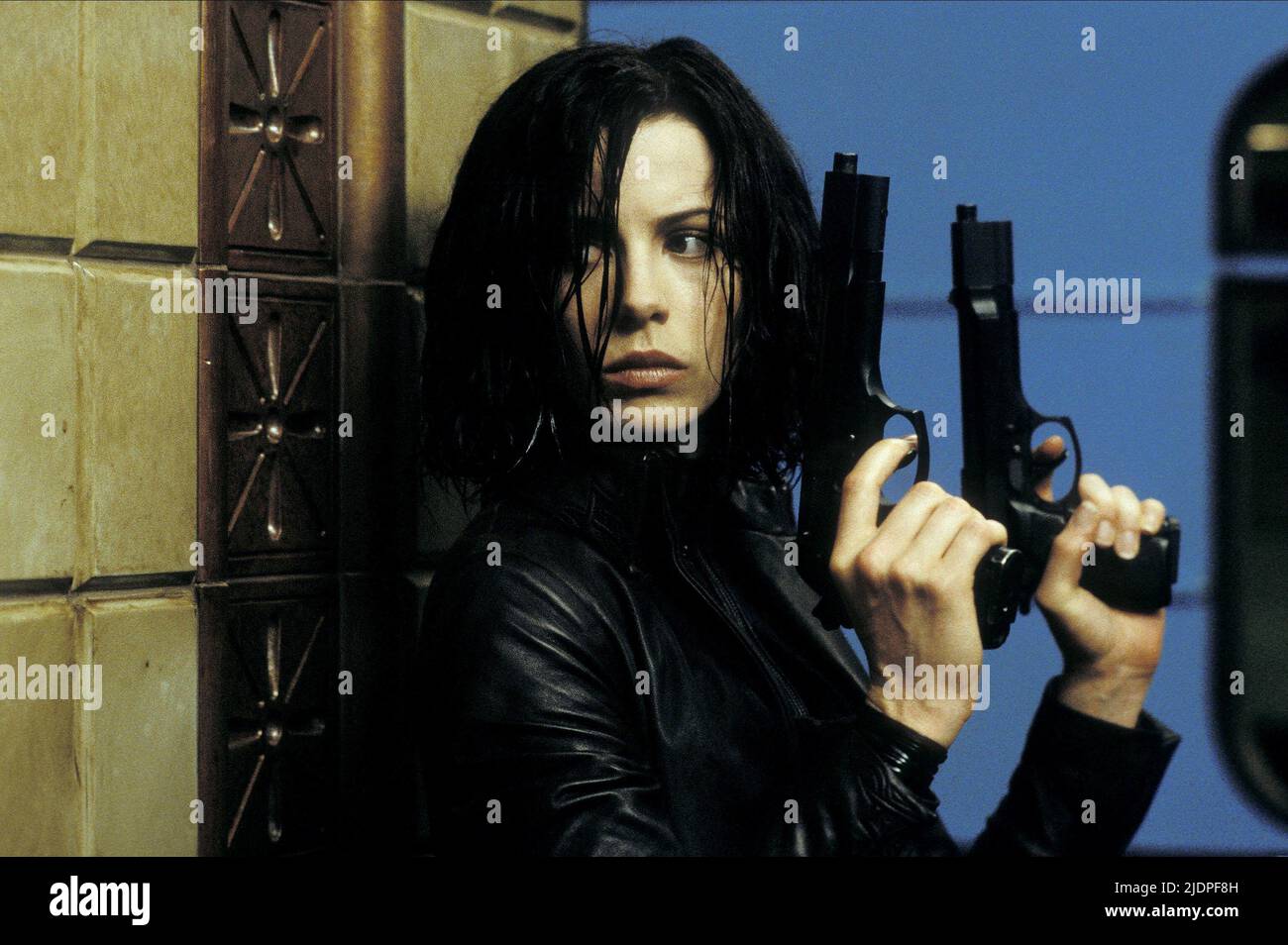 KATE BECKINSALE, UNDERWORLD, 2003 Stock Photo