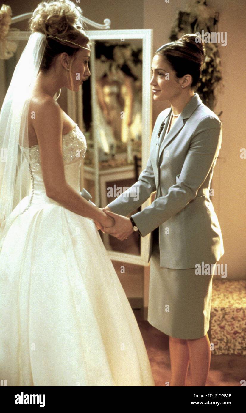 GREER,LOPEZ, THE WEDDING PLANNER, 2001 Stock Photo