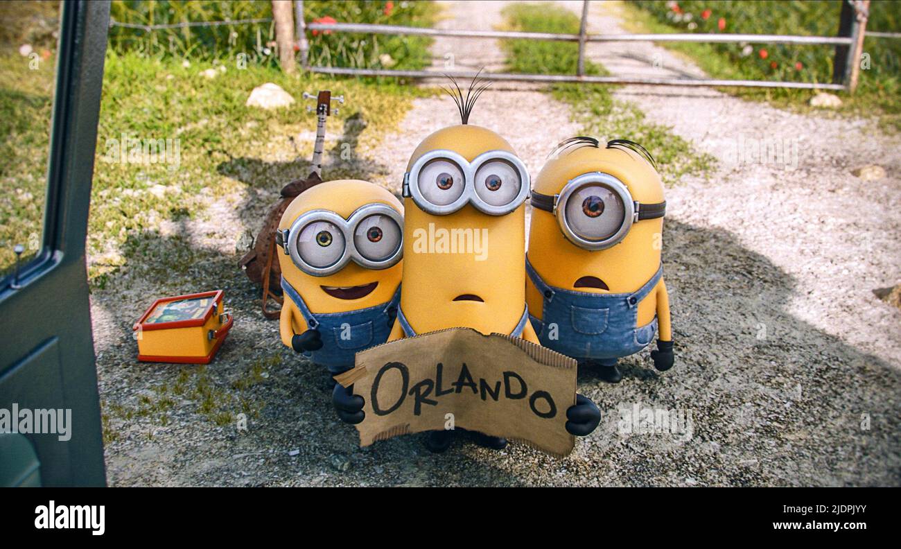Minions film hi-res stock photography and images - Alamy