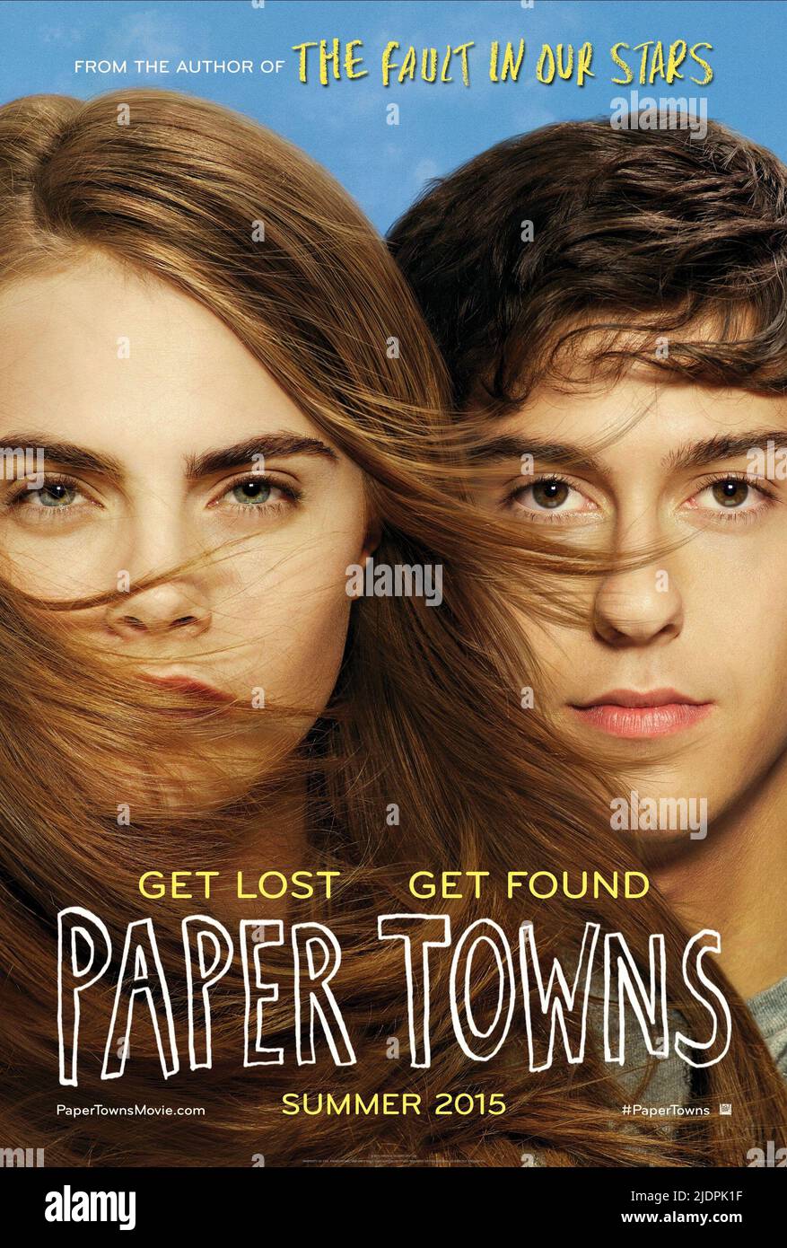 DELEVINGNE,POSTER, PAPER TOWNS, 2015 Stock Photo Alamy
