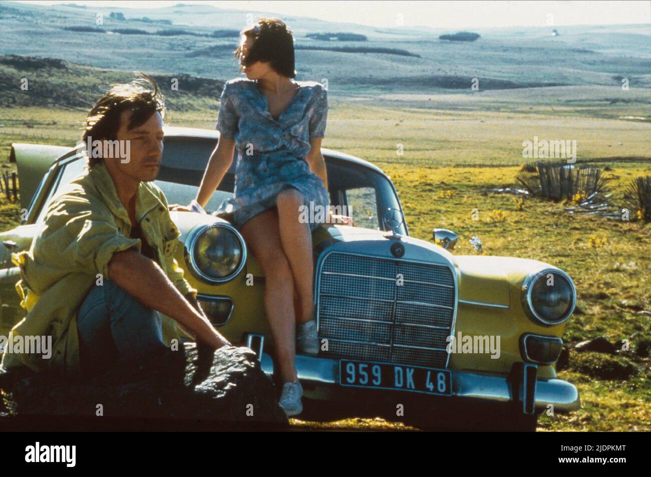 ANGLADE,DALLE, BETTY BLUE, 1986 Stock Photo