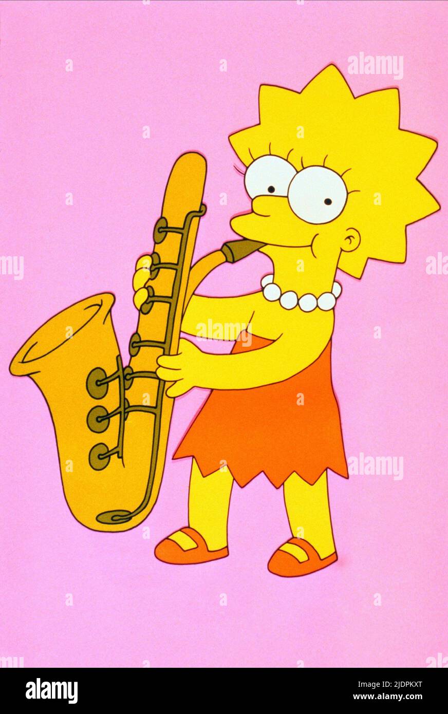 Lisa Simpson Saxophone Hi res Stock Photography And Images Alamy