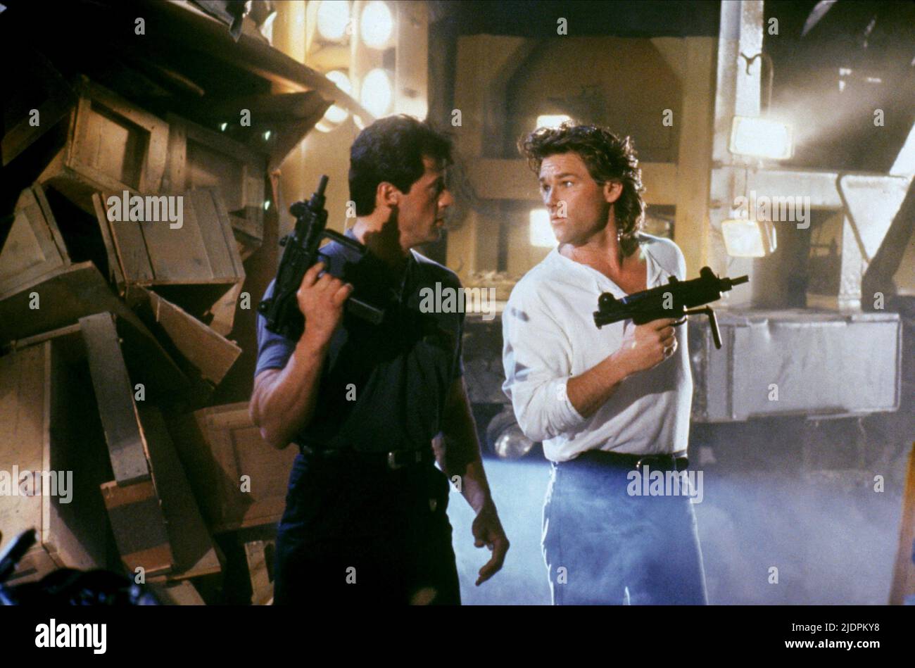 STALLONE,RUSSELL, TANGO and CASH, 1989 Stock Photo