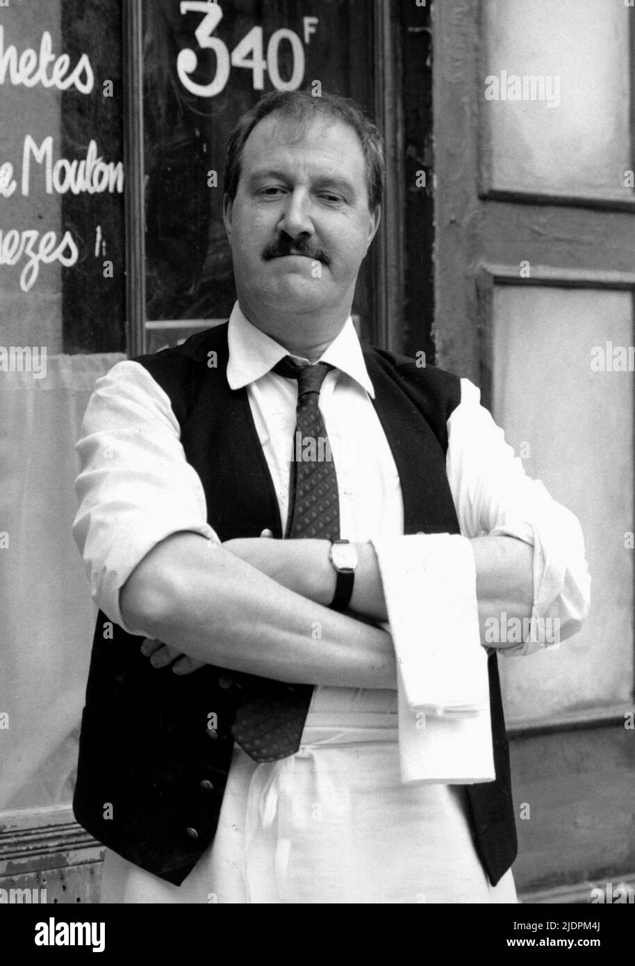 GORDEN KAYE, 'ALLO 'ALLO!, 1982 Stock Photo