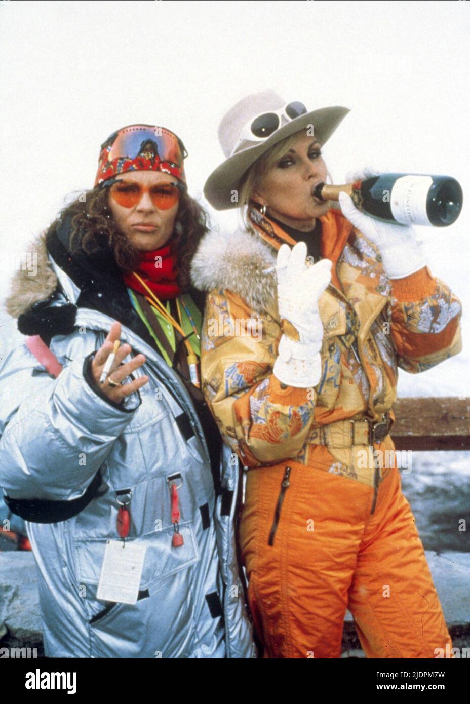 SAUNDERS,LUMLEY, ABSOLUTELY FABULOUS : SEASON 3, 1995 Stock Photo
