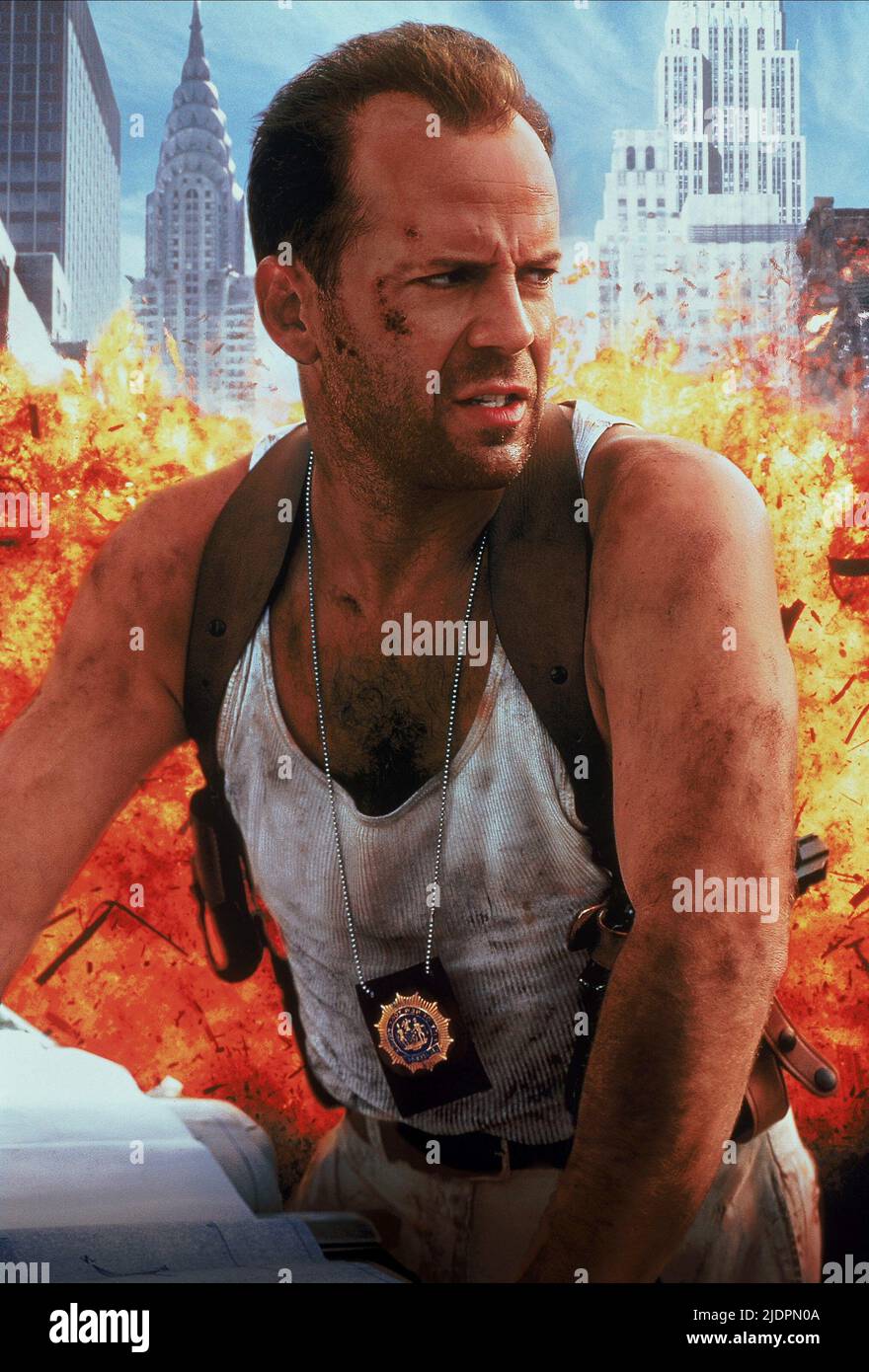 BRUCE WILLIS, DIE HARD: WITH A VENGEANCE, 1995 Stock Photo