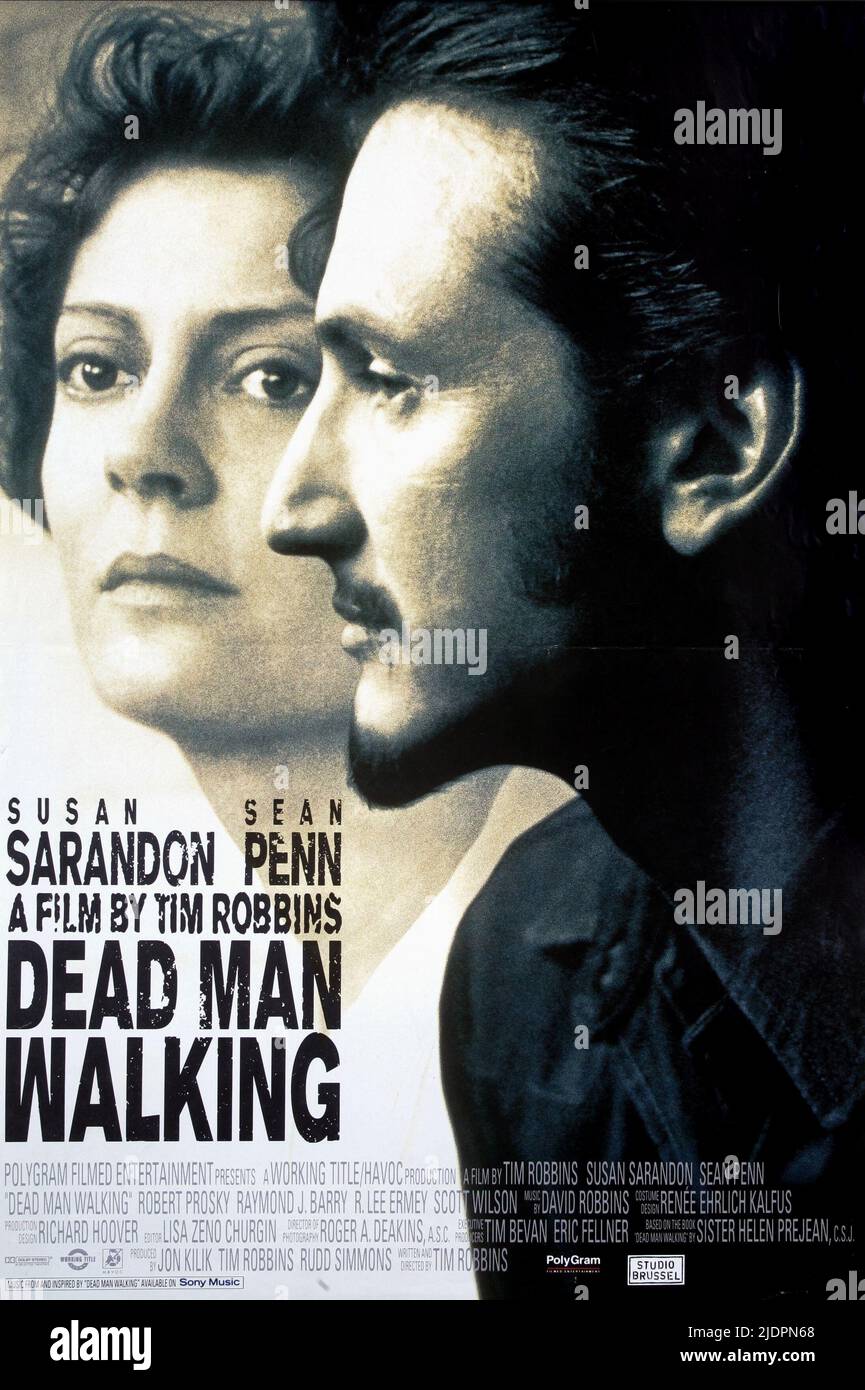SARANDON,POSTER, DEAD MAN WALKING, 1995 Stock Photo