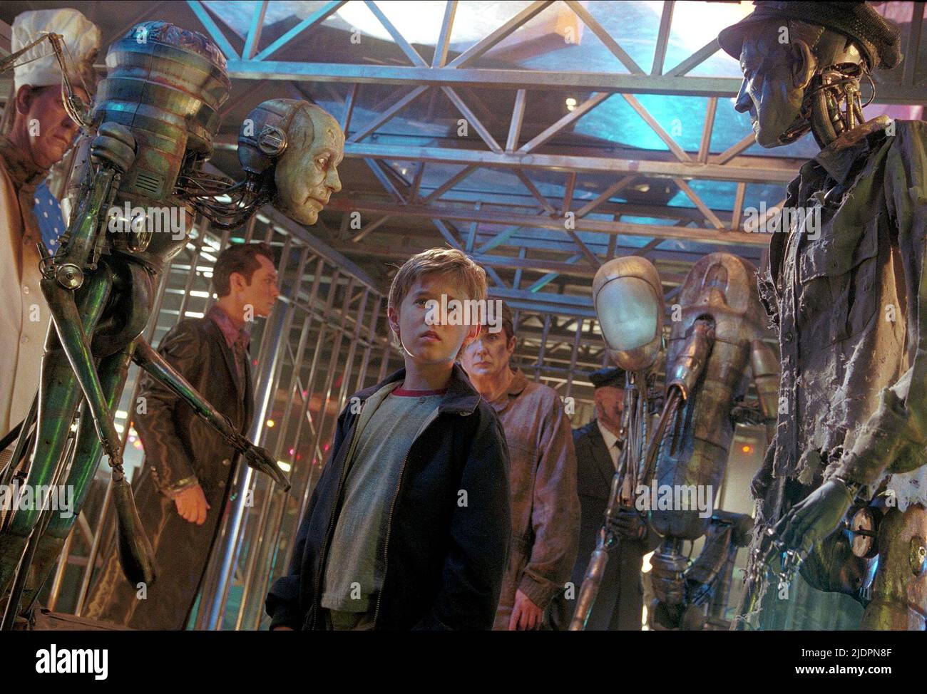 LAW,OSMENT, A.I. ARTIFICIAL INTELLIGENCE, 2001 Stock Photo