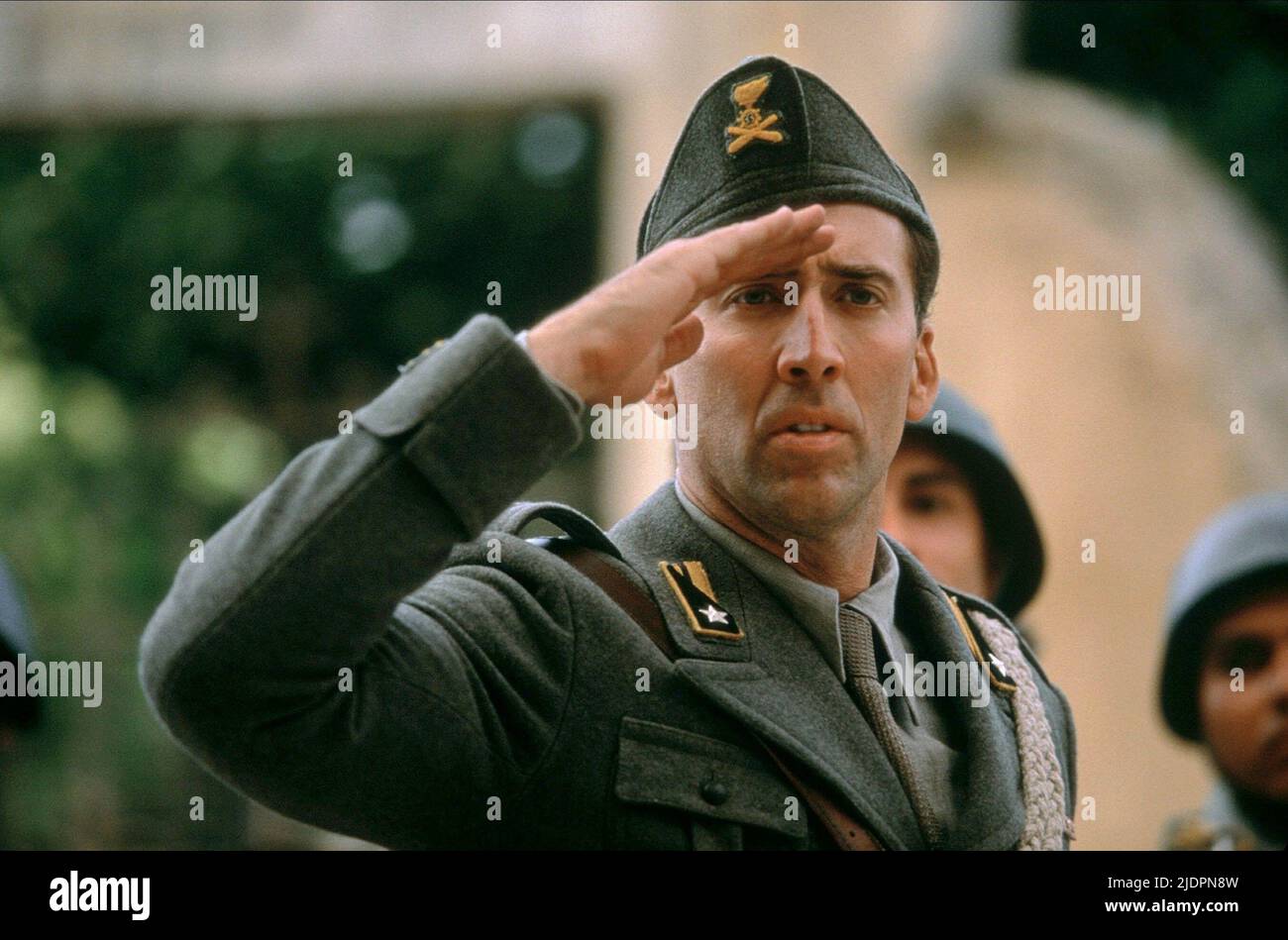 NICOLAS CAGE, CAPTAIN CORELLI'S MANDOLIN, 2001 Stock Photo Alamy