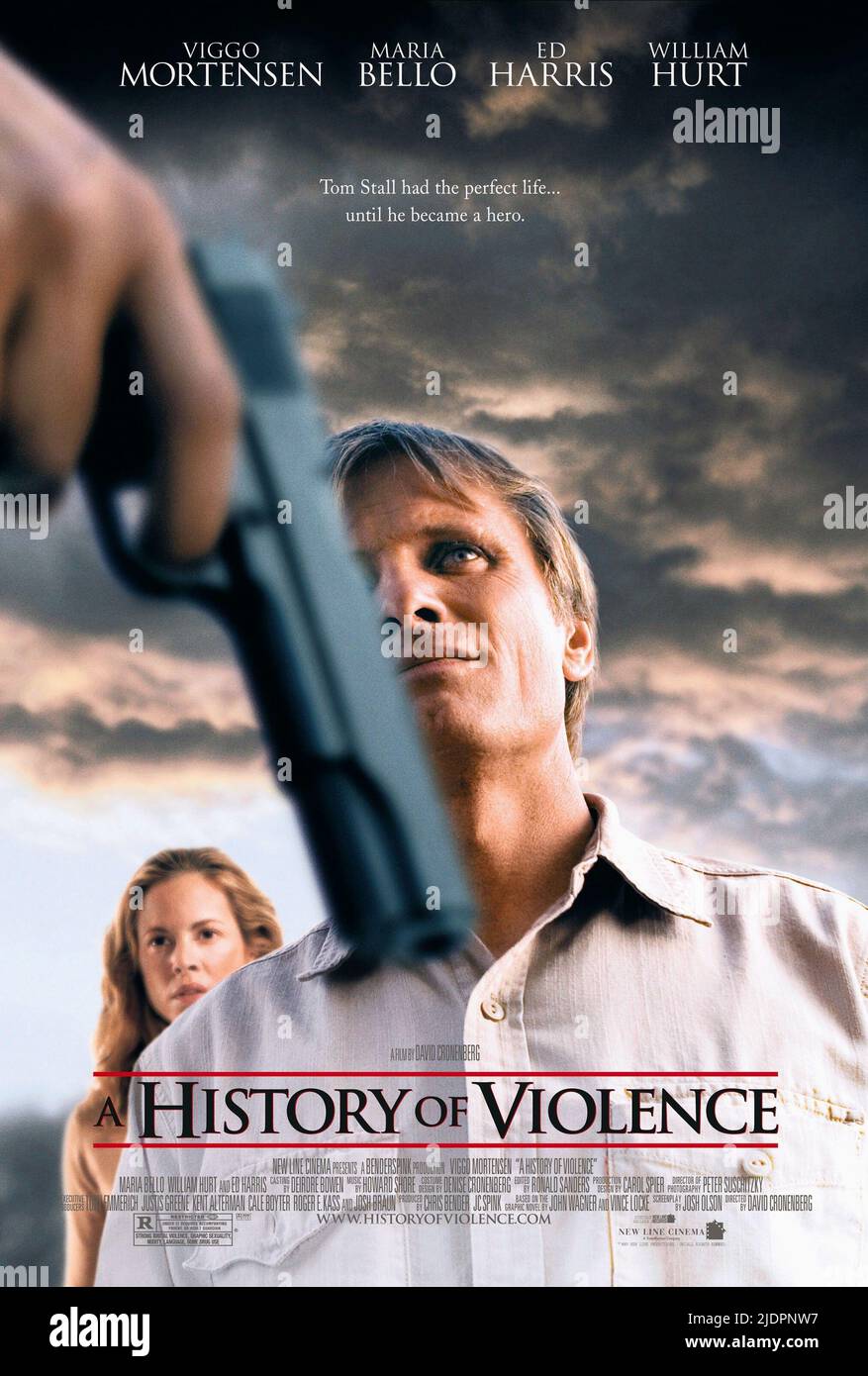 BELLO,MORTENSEN, A HISTORY OF VIOLENCE, 2005, Stock Photo