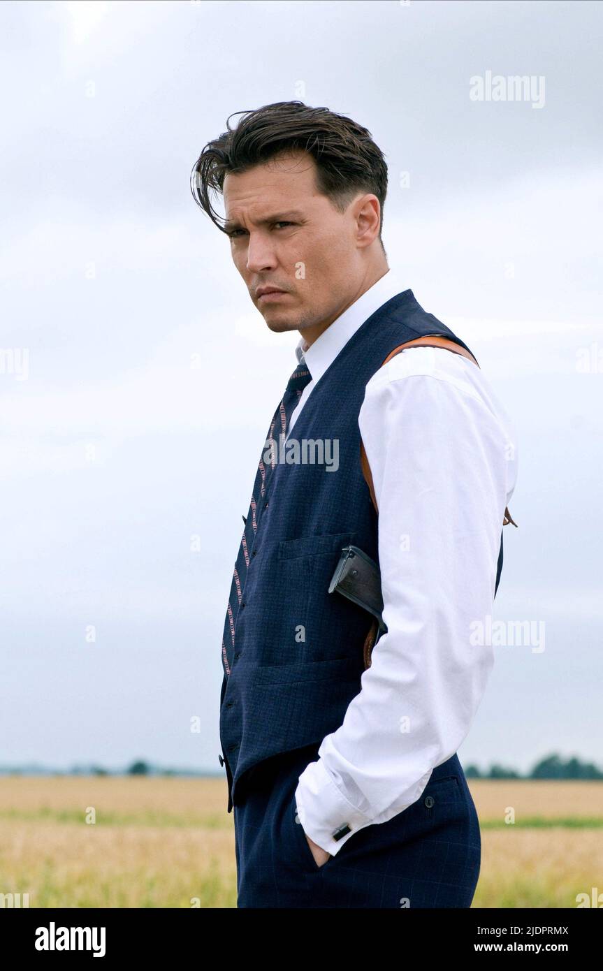 John dillinger johnny depp hi-res stock photography and images - Alamy