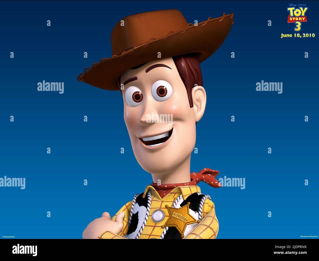 WOODY, TOY STORY 3, 2010, Stock Photo