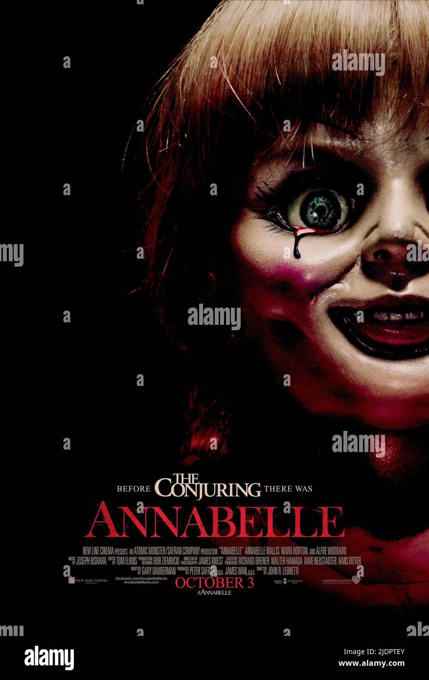 DOLL POSTER, ANNABELLE, 2014, Stock Photo