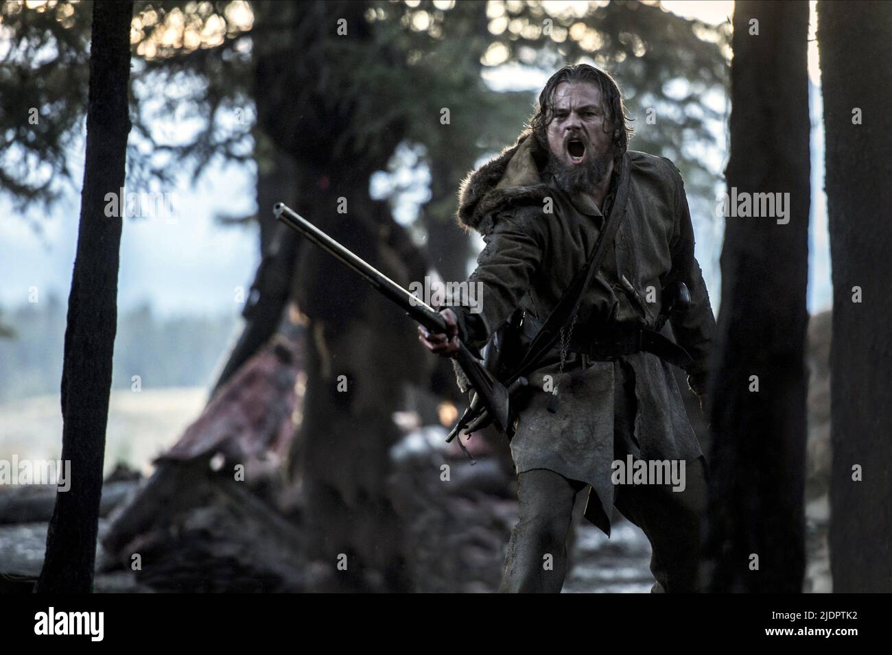 LEONARDO DICAPRIO, THE REVENANT, 2015 Stock Photo - Alamy