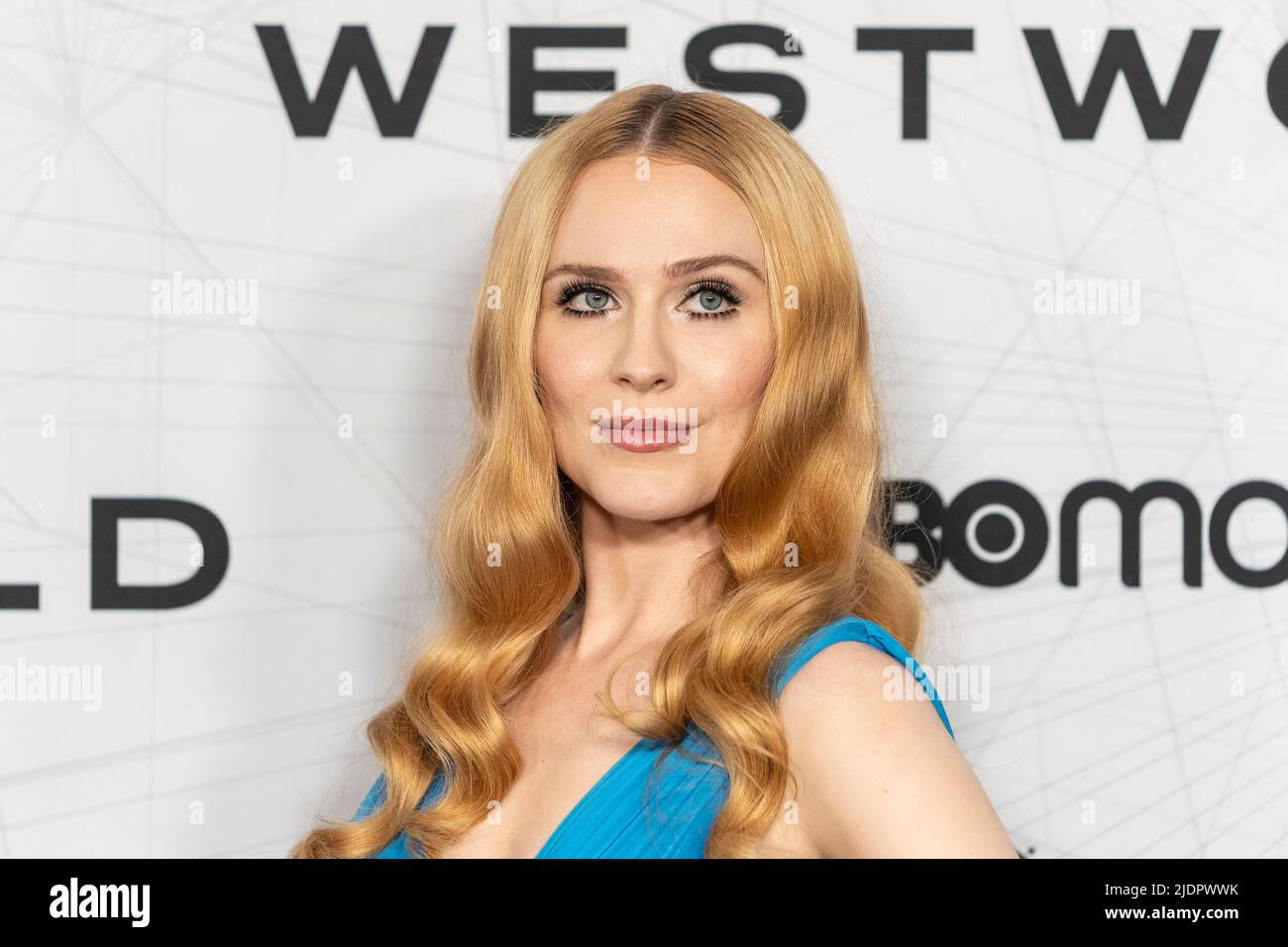Evan rachel wood wearing dress hi-res stock photography and images - Alamy