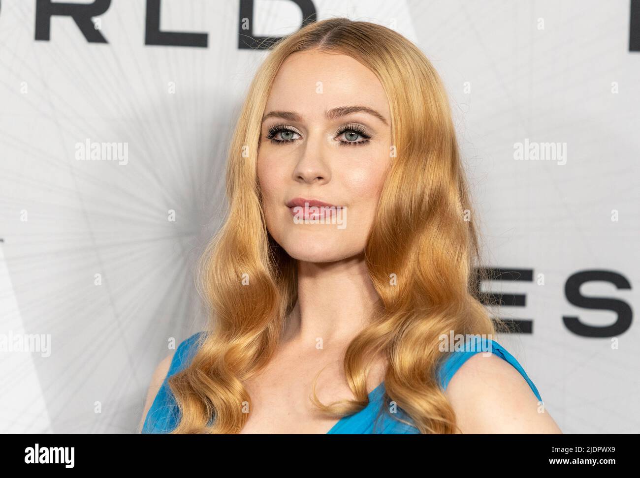 Evan rachel wood wearing dress hi-res stock photography and images - Alamy