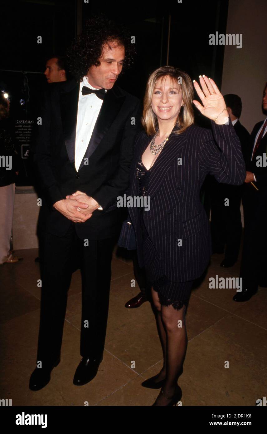 Barbra Streisand and Richard Baskin Circa 1980's Credit: Ralph Dominguez/MediaPunch Stock Photo