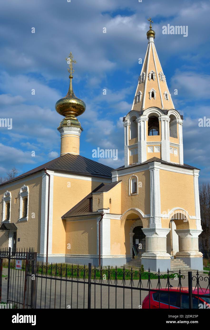 The Church of St. John the Baptist in Suzdal. Orthodox Church of Russian architecture of the XVIII century. Russia, 2022 Stock Photo