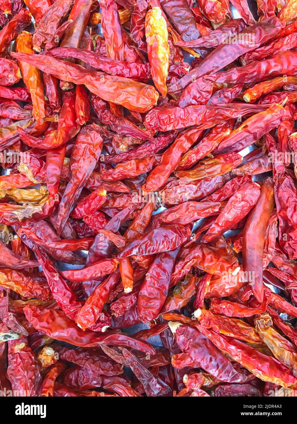 Dry red chili pepper background Stock Photo Alamy