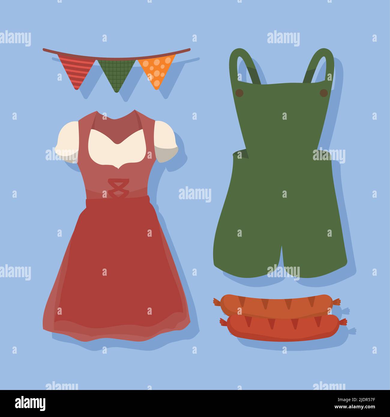 four oktoberfest festival icons Stock Vector Image & Art - Alamy