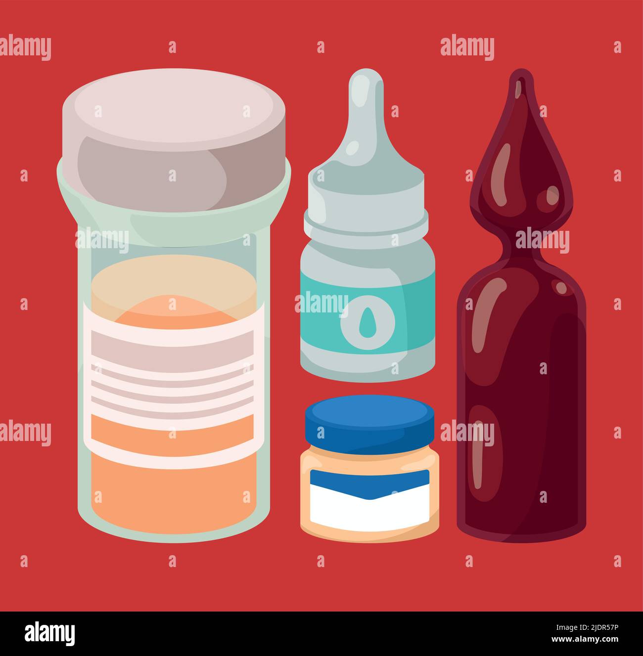 four medicines drugs icons Stock Vector Image & Art Alamy