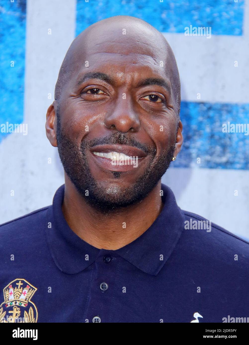 John Salley arrives at The Disney RISE Premiere held at Disney Studios in Burbank, CA on