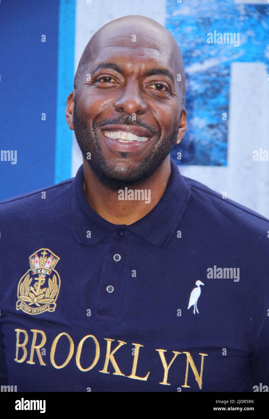 John Salley arrives at The Disney RISE Premiere held at Disney Studios