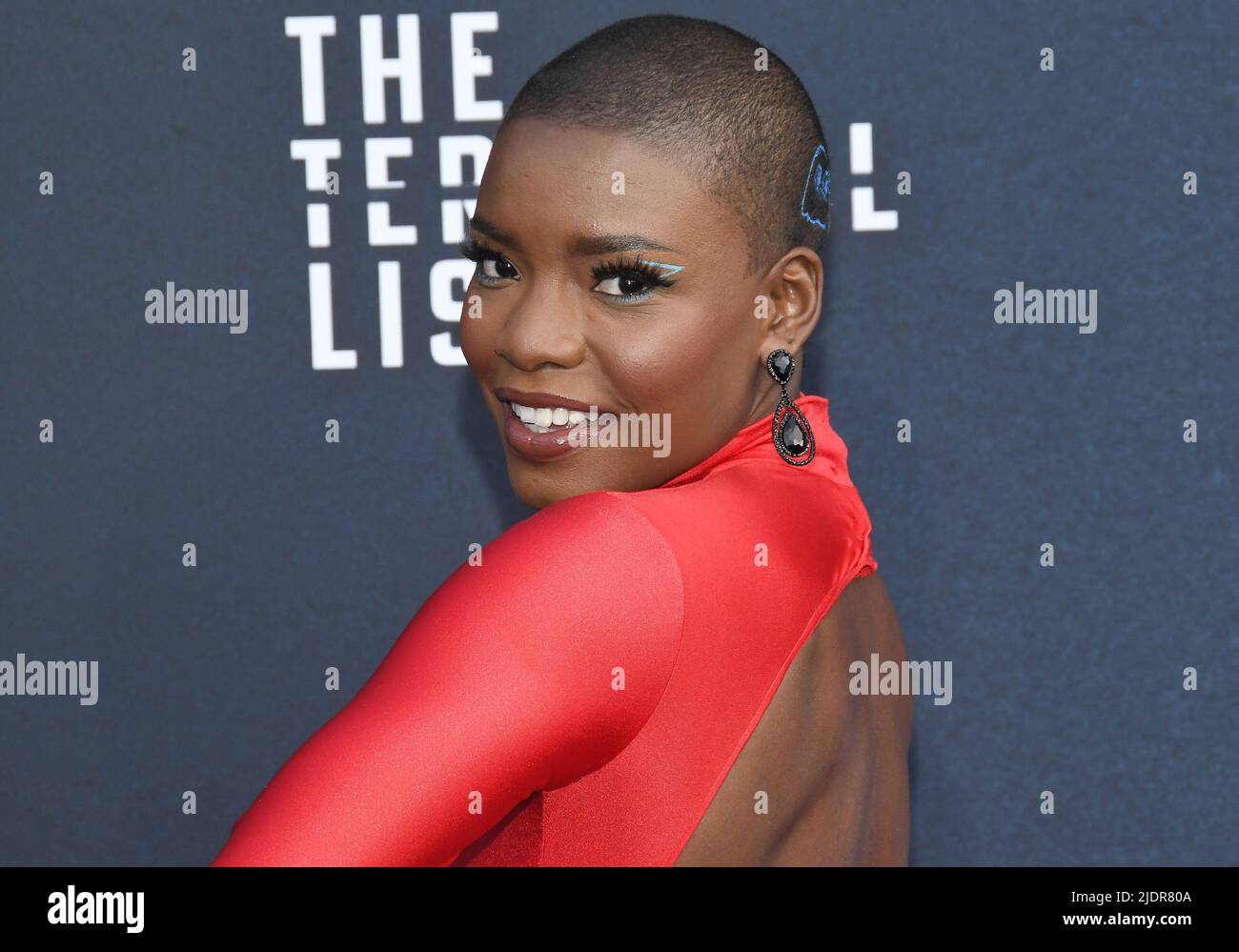 Alexis Louder arrives at the THE TERMINAL LIST Los Angeles Premiere