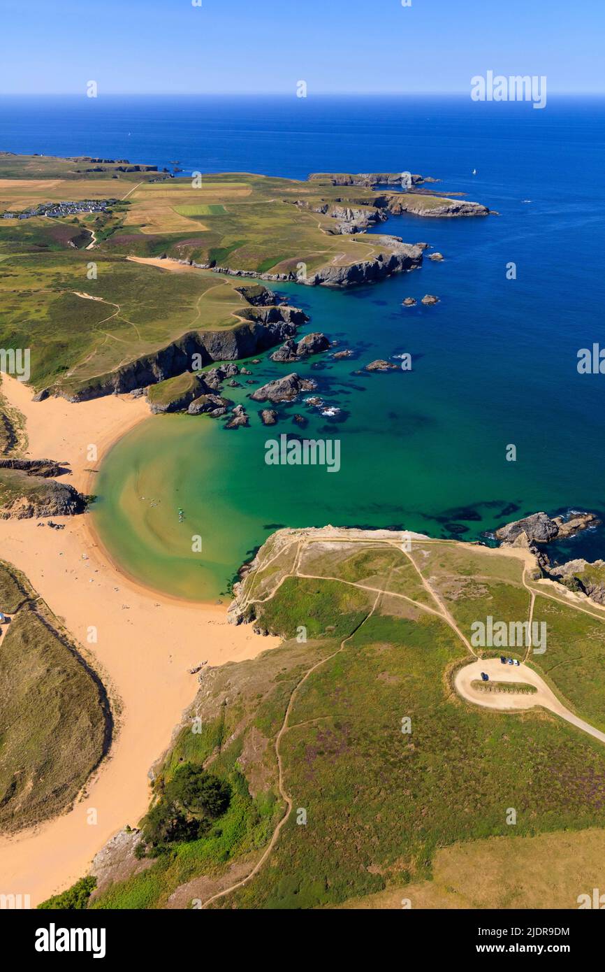Belle ile en mer aerial view hires stock photography and images Alamy