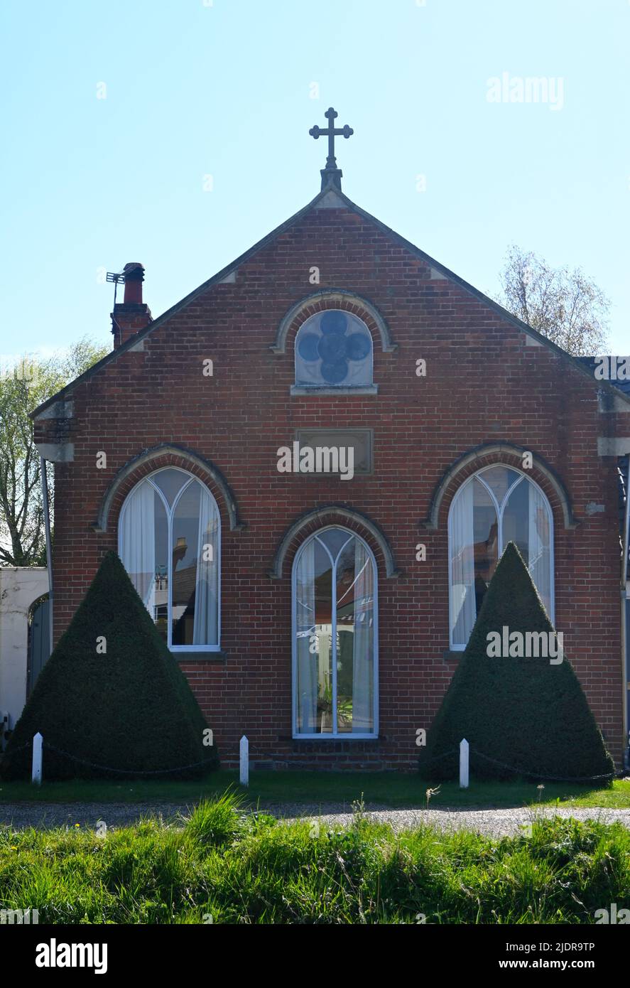 converted chapel, fair green, diss, norfolk, england Stock Photo