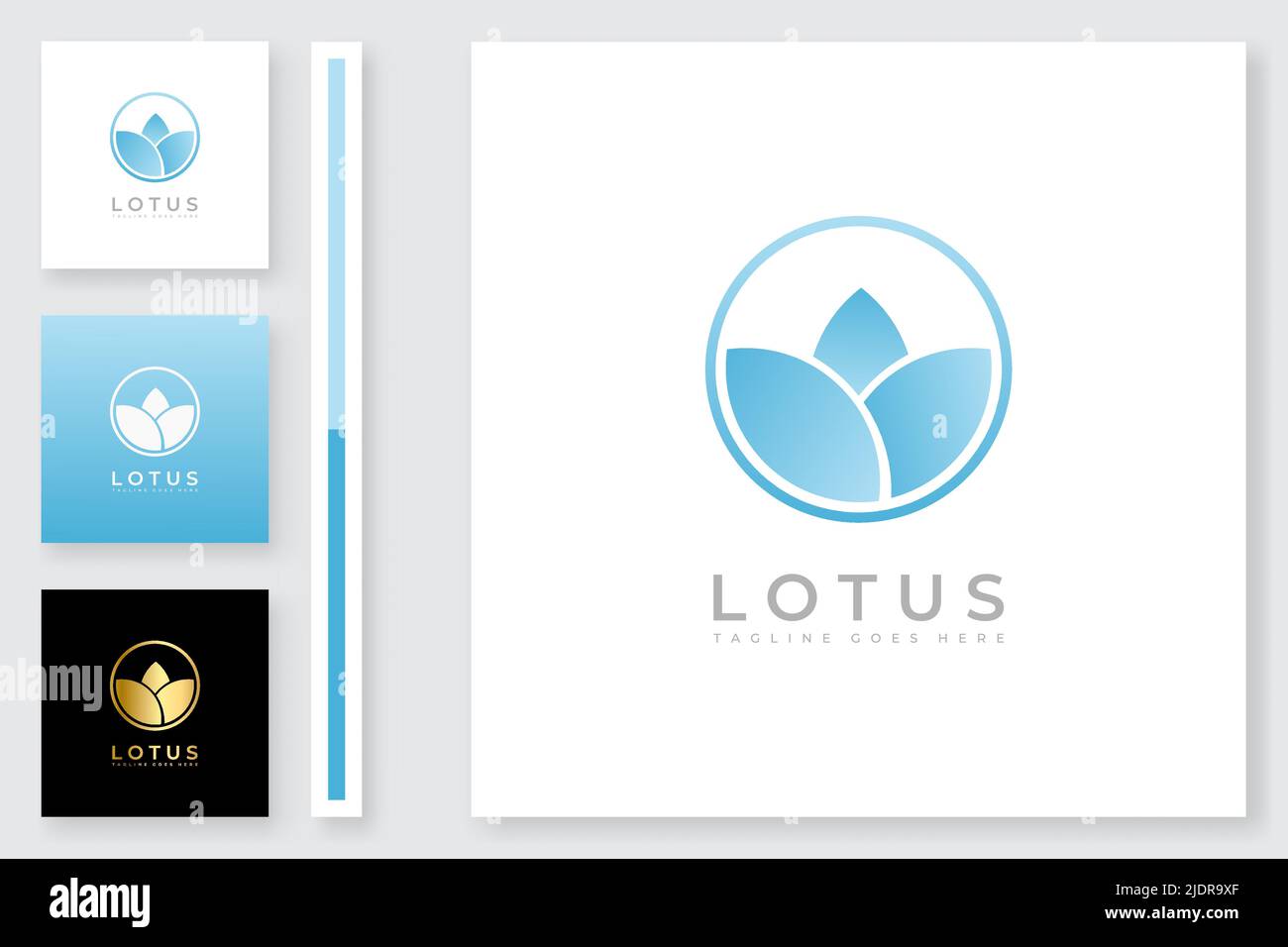 Lotus flower logo Icon Vector Illustration Template Stock Vector Image ...