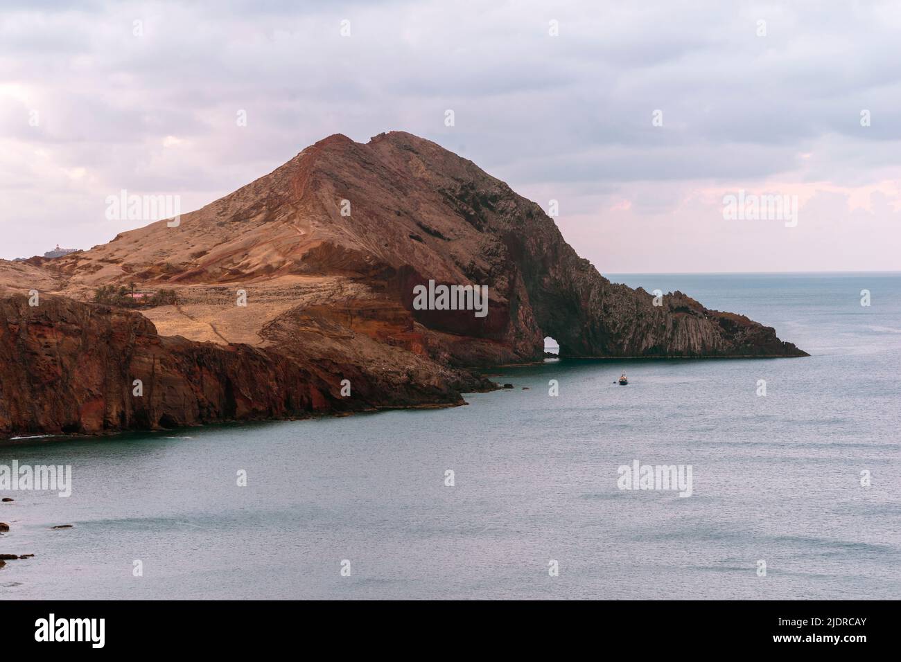 landscape of Cape San Lorenzo at Madeira Island by morning Stock Photo
