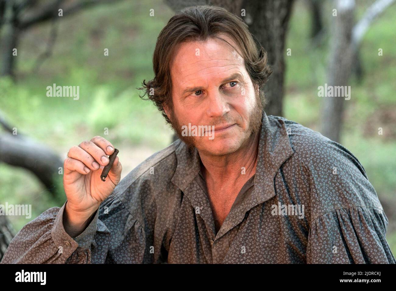 BILL PAXTON in TEXAS RISING (2015), directed by ROLAND JOFFE. Credit A+E STUDIOS / Album Stock