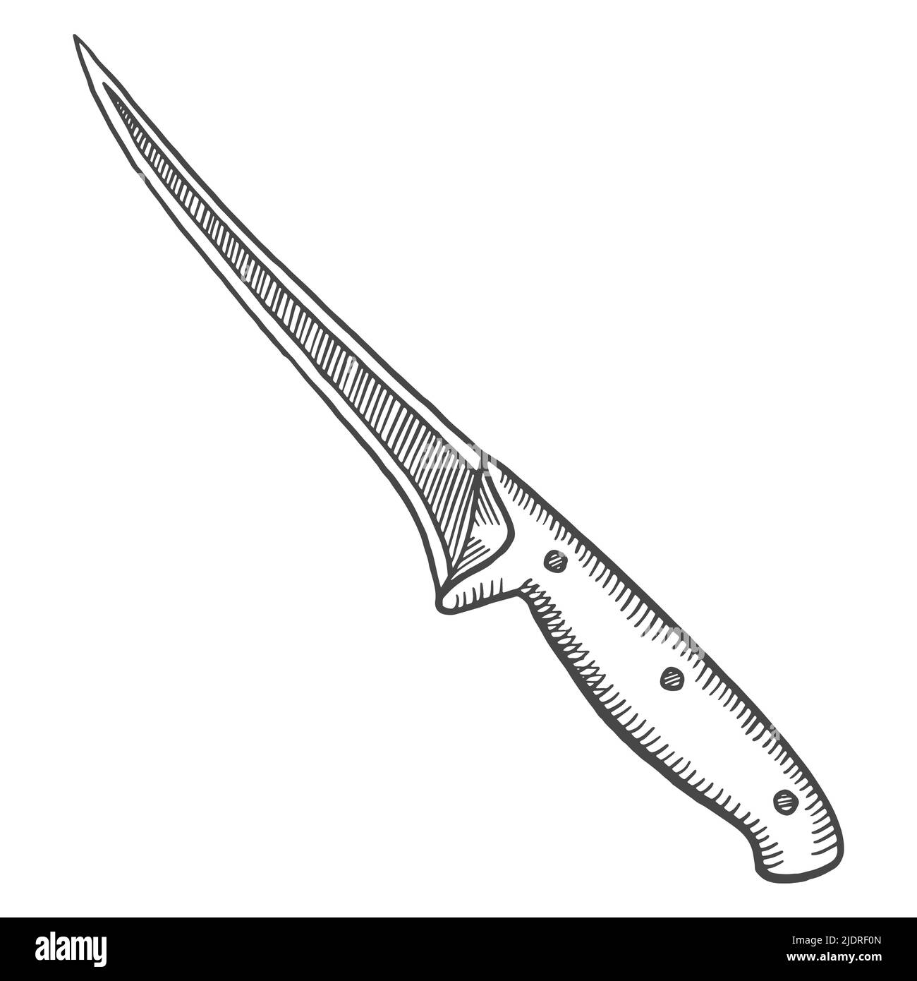 https://c8.alamy.com/comp/2JDRF0N/kitchen-boning-knife-isolated-doodle-hand-drawn-sketch-with-outline-style-vector-illustration-2JDRF0N.jpg