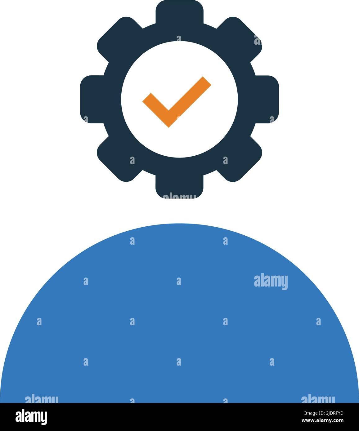 Employee accepted icon. Beautiful design and fully editable vector for ...