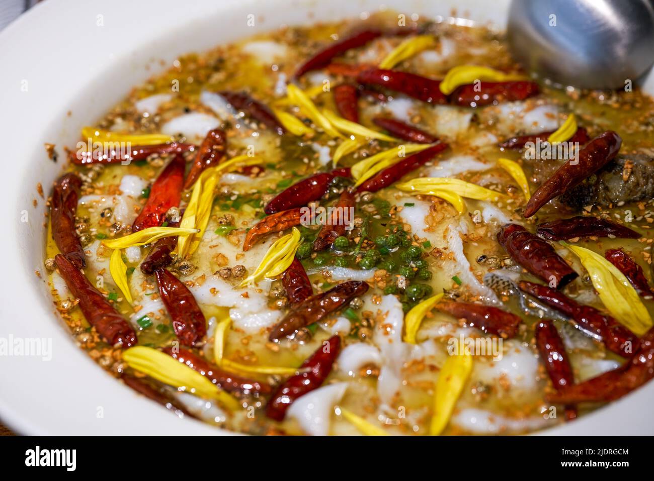 A delicious sour and spicy sauerkraut fish Stock Photo Alamy